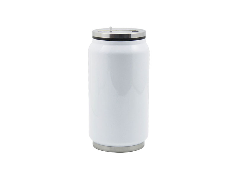 LATA DE COLA WHITE EN ACERO INOXIDABLE SUBLIMACION 12 ONZ (C-60)