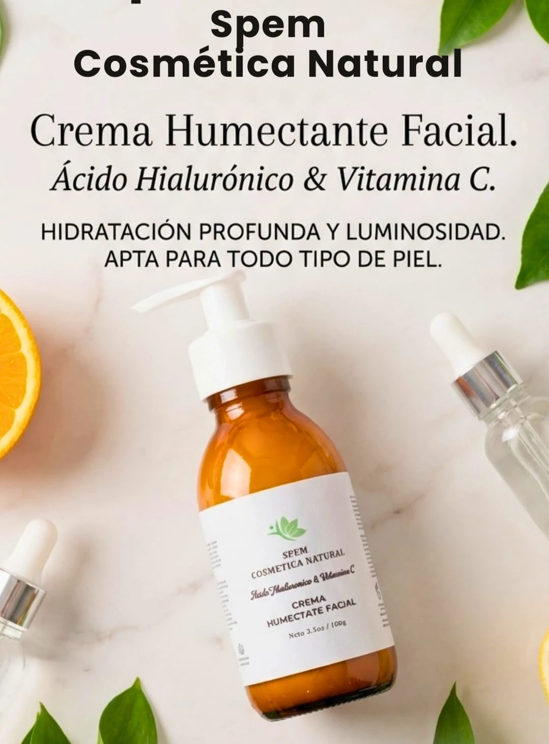 Crema Humectante para todo tipo de piel